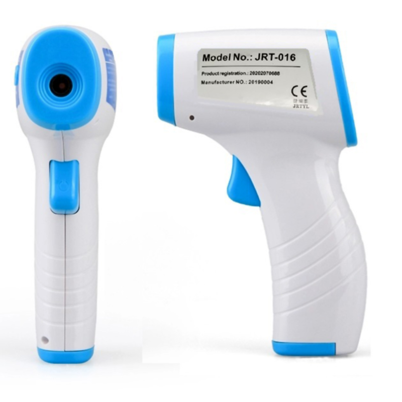 Pistola per termometro frontale digitale a infrarossi non connessa medica per adulto, per bambino, per febbre, con CE \/ FDA \/ FCC